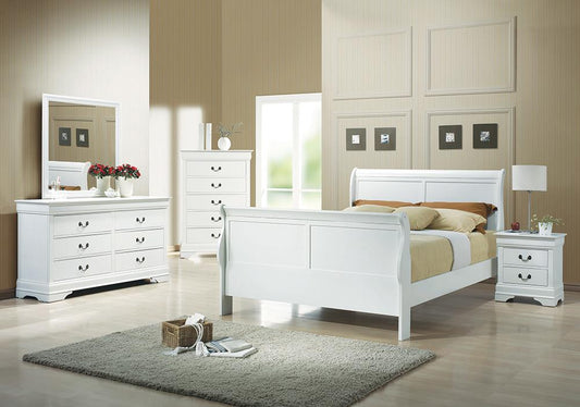 Louis Philippe - Louis Philippe Bedroom Set with Sleigh Headboard