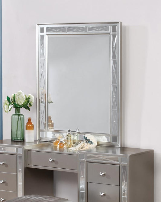 Leighton - Leighton Vanity Mirror Metallic Mercury