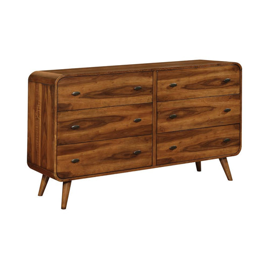 Robyn - Robyn 6-drawer Dresser Dark Walnut