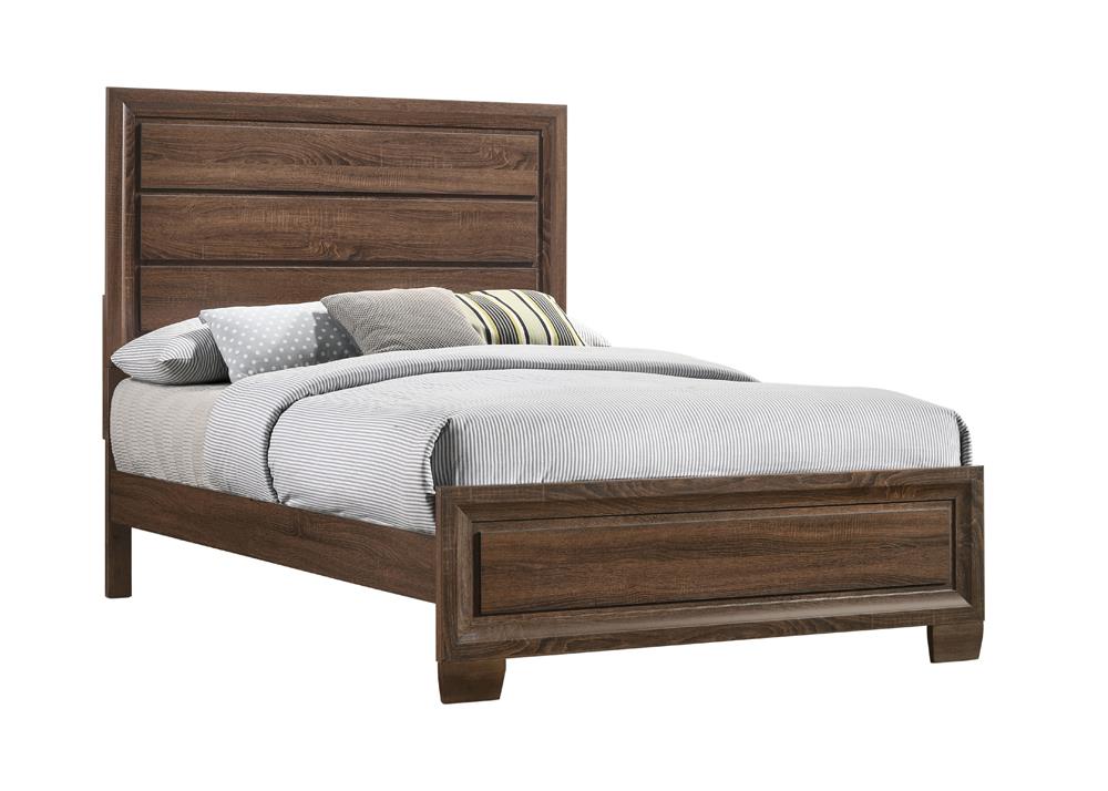 Brandon - Brandon Full Panel Bed Medium Warm Brown