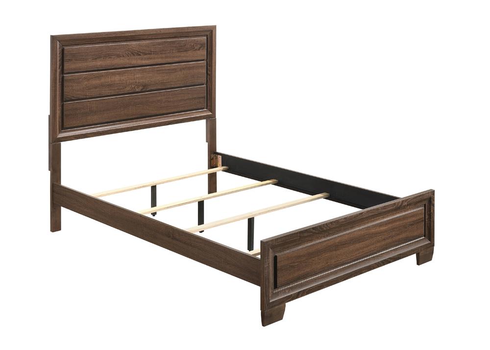 Brandon - Brandon Full Panel Bed Medium Warm Brown