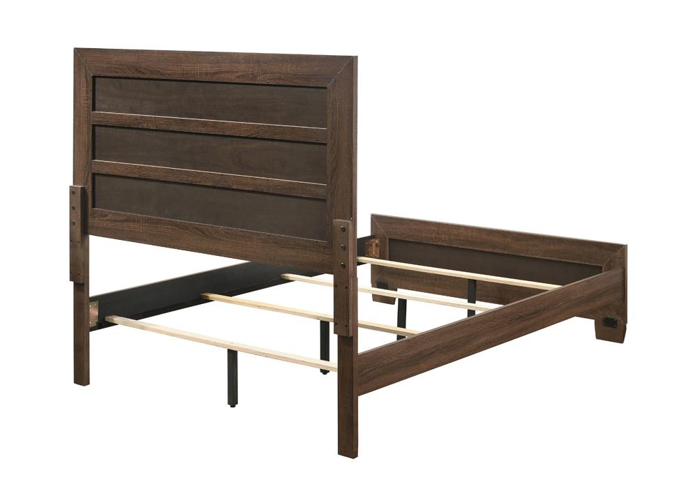 Brandon - Brandon Full Panel Bed Medium Warm Brown