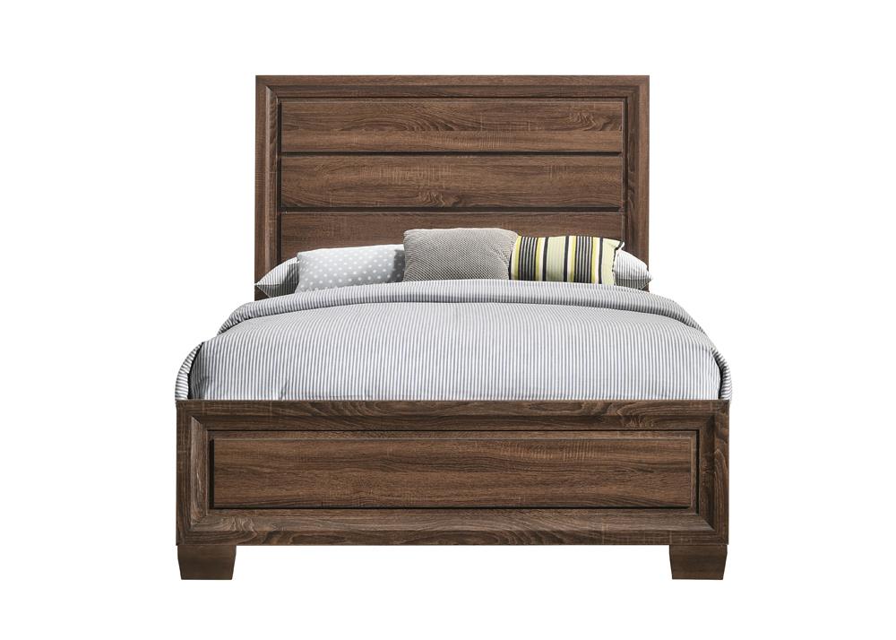 Brandon - Brandon Full Panel Bed Medium Warm Brown