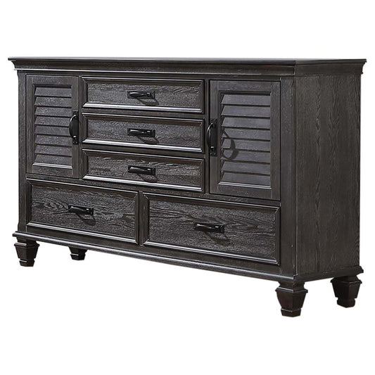 Franco - Franco 5-drawer Dresser Weathered Sage