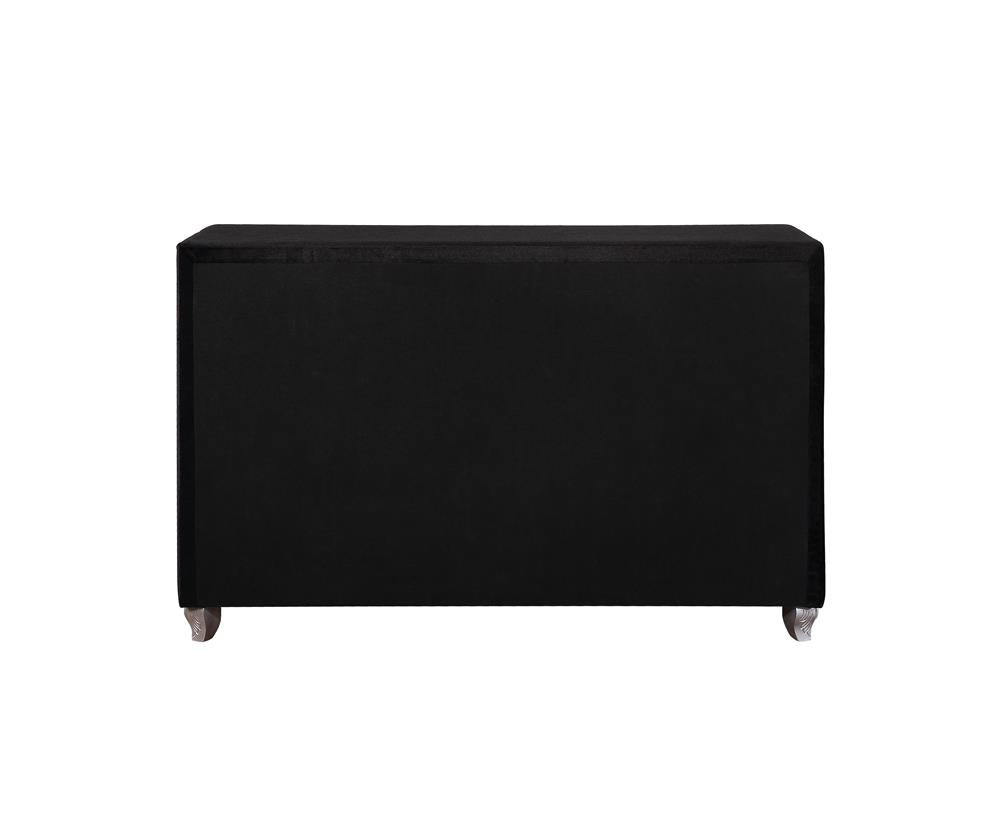 Deanna - Deanna 7-drawer Rectangular Dresser Black