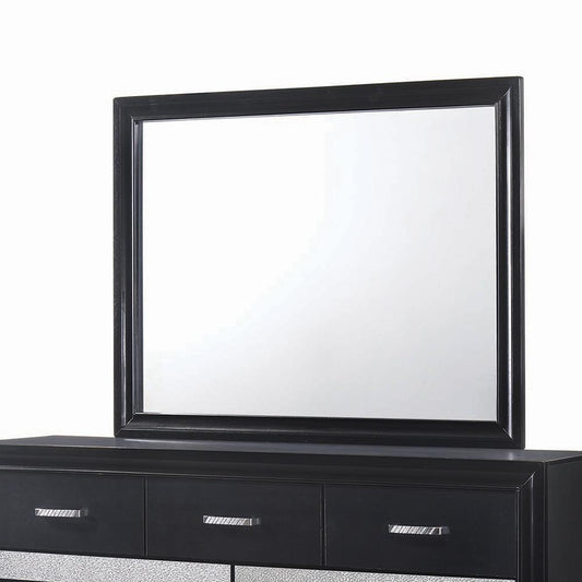 Miranda - Miranda Rectangular Mirror Black
