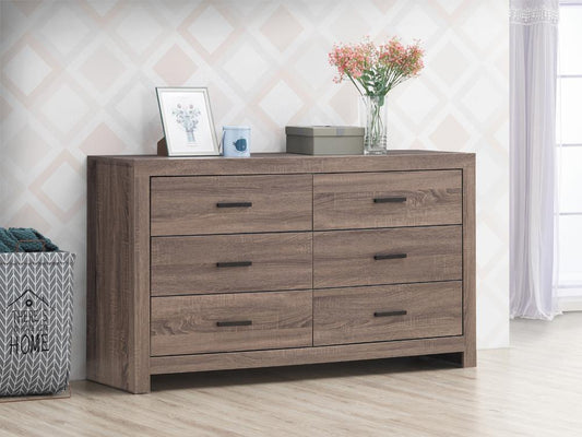 Brantford - Brantford 6-drawer Dresser Barrel Oak