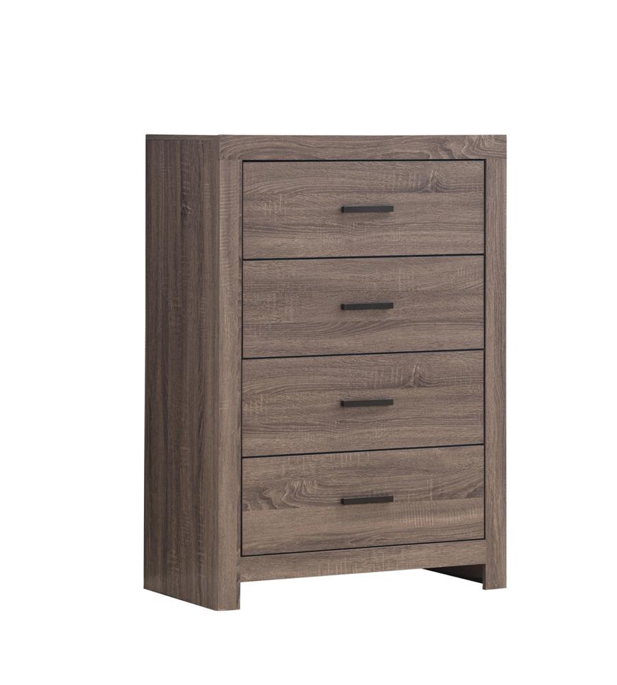 Brantford - Brantford 4-drawer Chest Barrel Oak