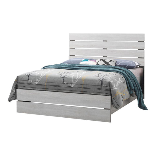 Brantford - Brantford Eastern King Panel Bed Coastal White