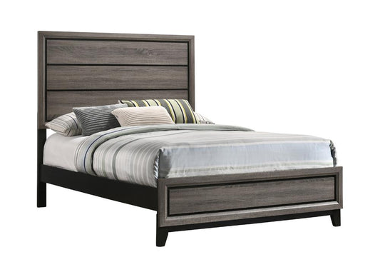 Watson - Watson Full Panel Bed Grey Oak