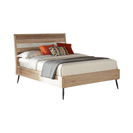 Marlow - Marlow Eastern King Platform Bed Rough Sawn Multi