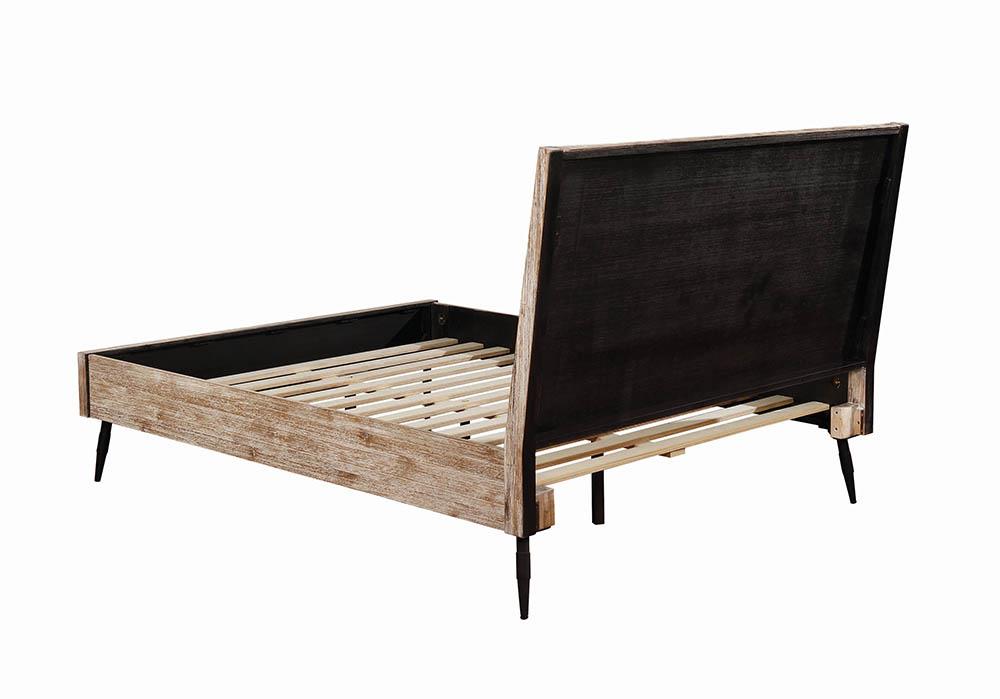 Marlow - Marlow Queen Platform Bed Rough Sawn Multi