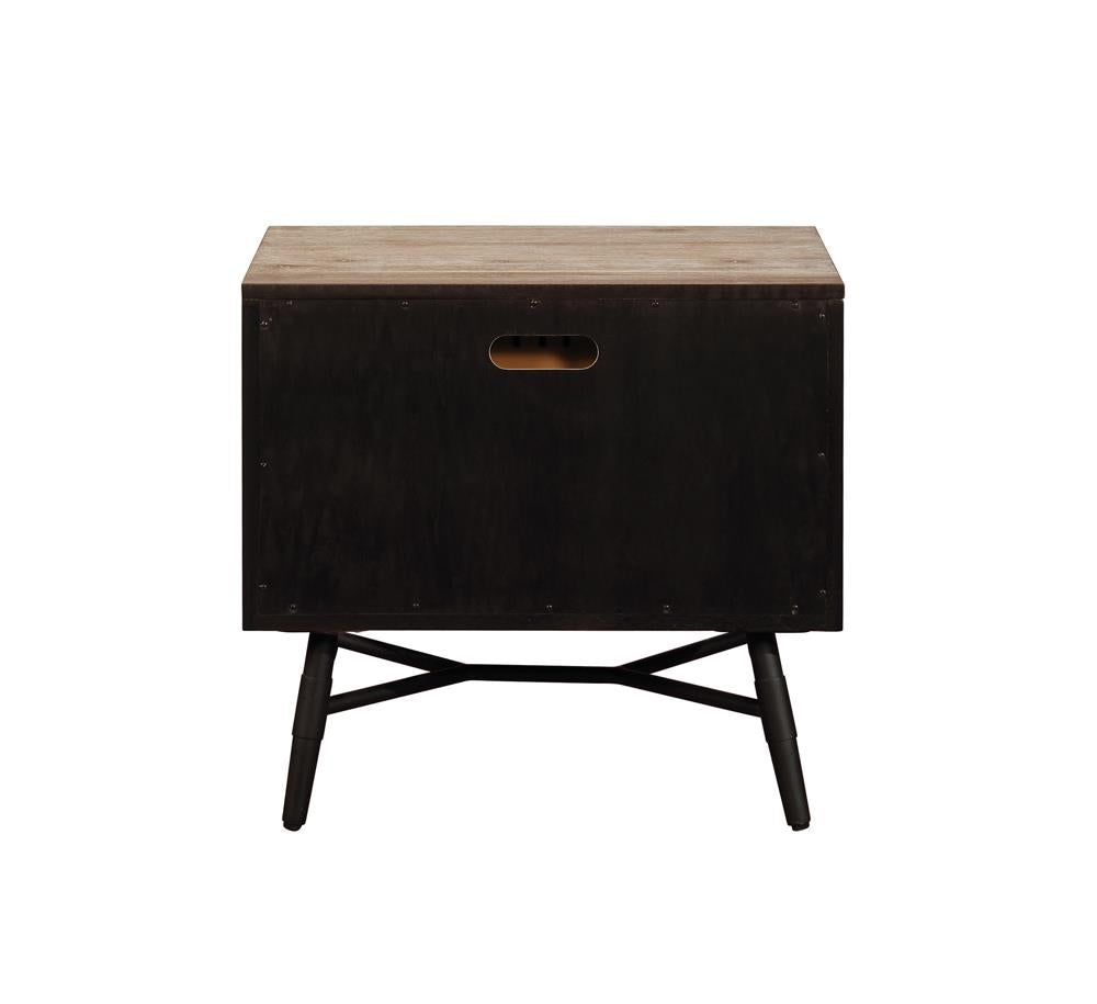 Marlow - Marlow 2-drawer Nightstand Rough Sawn Multi