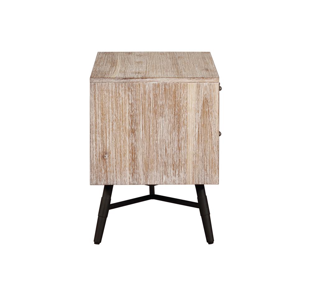 Marlow - Marlow 2-drawer Nightstand Rough Sawn Multi