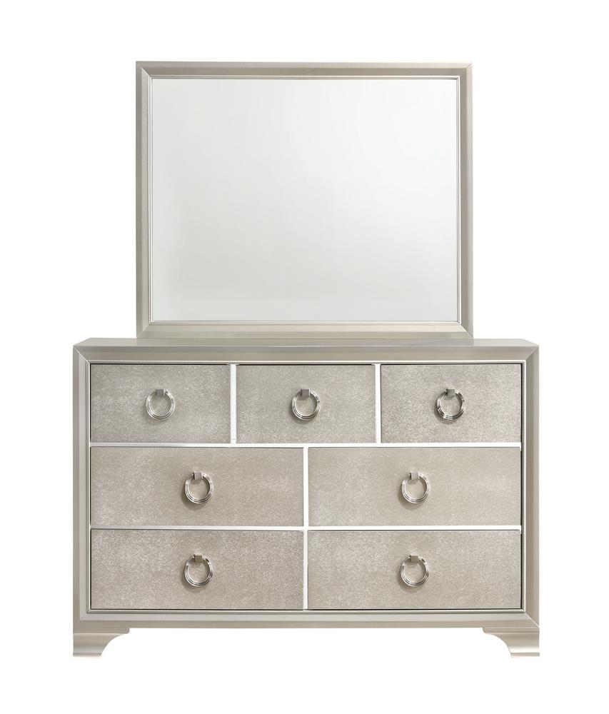 Salford - Salford 7-drawer Dresser Metallic Sterling