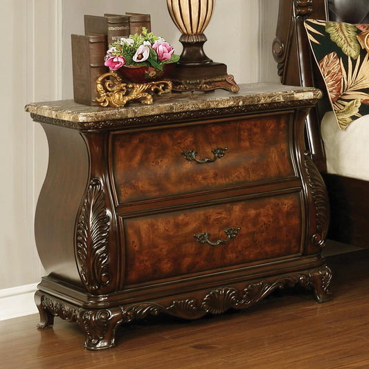 Exeter - Exeter 2-drawer Nightstand Dark Burl