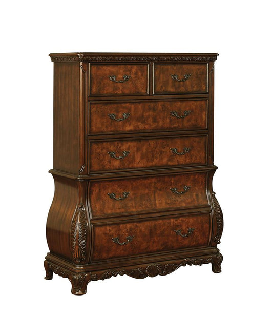 Exeter - Exeter 6-drawer Chest Dark Burl