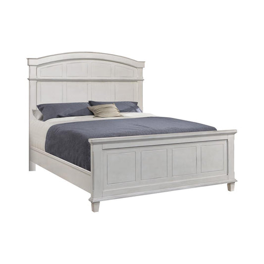 Carolina - Carolina Eastern King Panel Bed Antique White