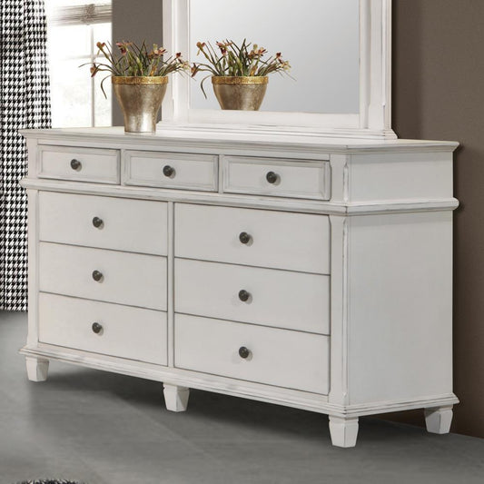 Carolina - Carolina 9-drawer Dresser Antique White