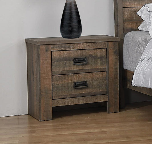 Frederick - Frederick 2-drawer Nightstand Weathered Oak