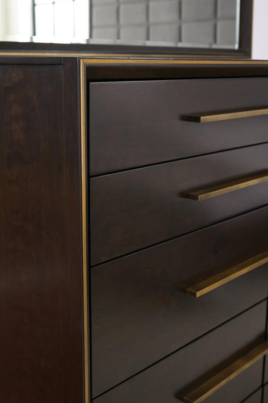 Durango - Durango 8-drawer Dresser Smoked Peppercorn