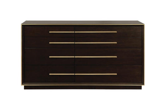 Durango - Durango 8-drawer Dresser Smoked Peppercorn