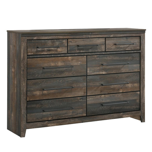 Ridgedale - Ridgedale 9-drawer Dresser Weathered Dark Brown