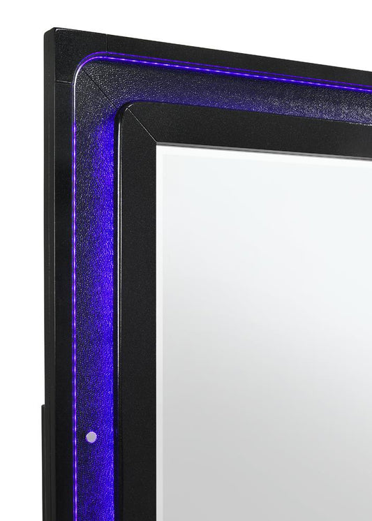 Penelope - Penelope Rectangular Dresser Mirror Black