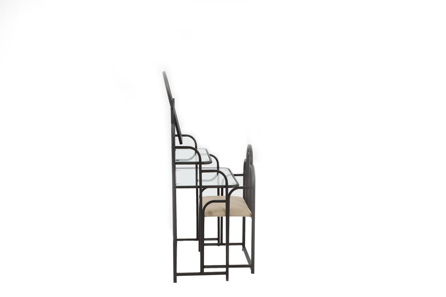Padilla - Padilla 2-piece Vanity Set Tan and Bronze