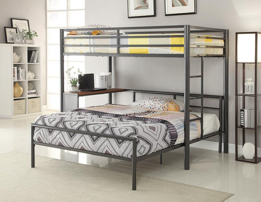 Fisher - Fisher Full Metal Bed Gunmetal