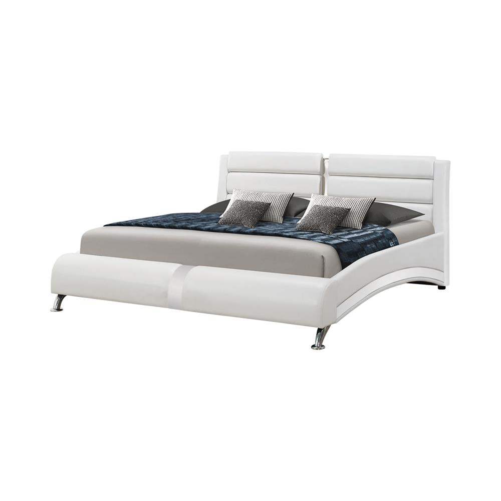 Jeremaine - Jeremaine Queen Upholstered Bed White