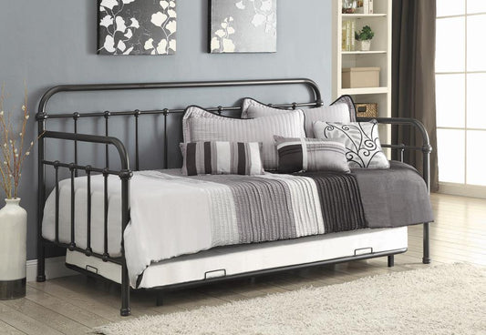 Livingston - Livingston Daybed with Trundle Dark Bronze