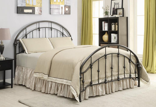 Rowan - Rowan Eastern King Bed Dark Bronze