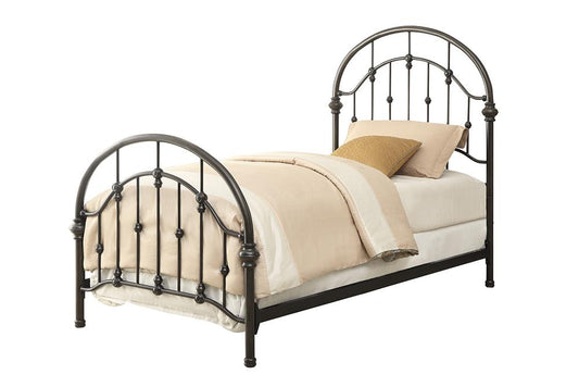 Rowan - Rowan Twin Bed Dark Bronze