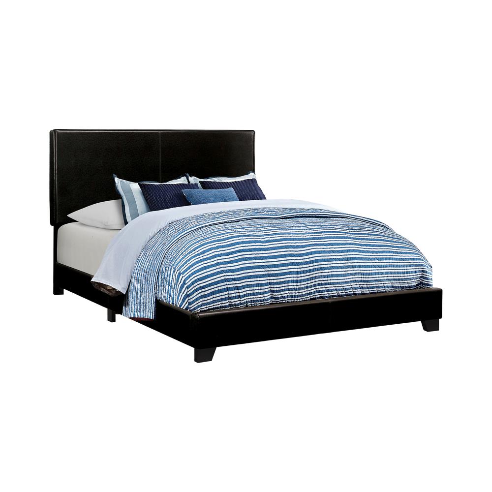 Dorian - Dorian Upholstered Eastern King Bed Black