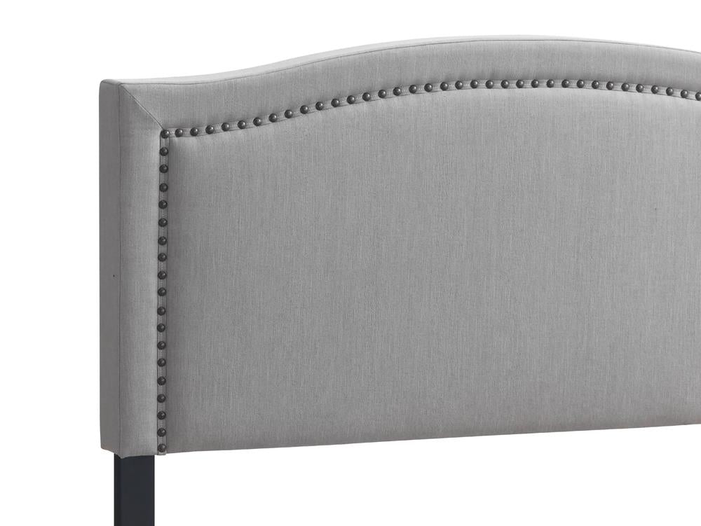 Hamden - Hamden Eastern King Upholstered Panel Bed Mineral