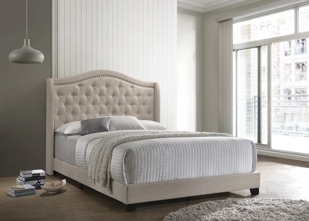 Sonoma - Sonoma Camel Back Eastern King Bed Beige