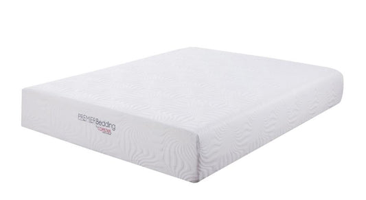 Ian - Ian California King Memory Foam Mattress White