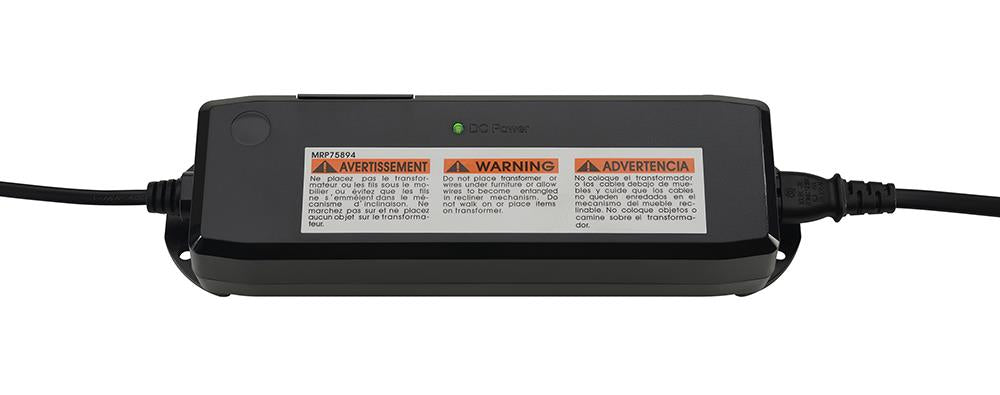 Negan - Negan Twin XL Adjustable Bed Base Grey and Black