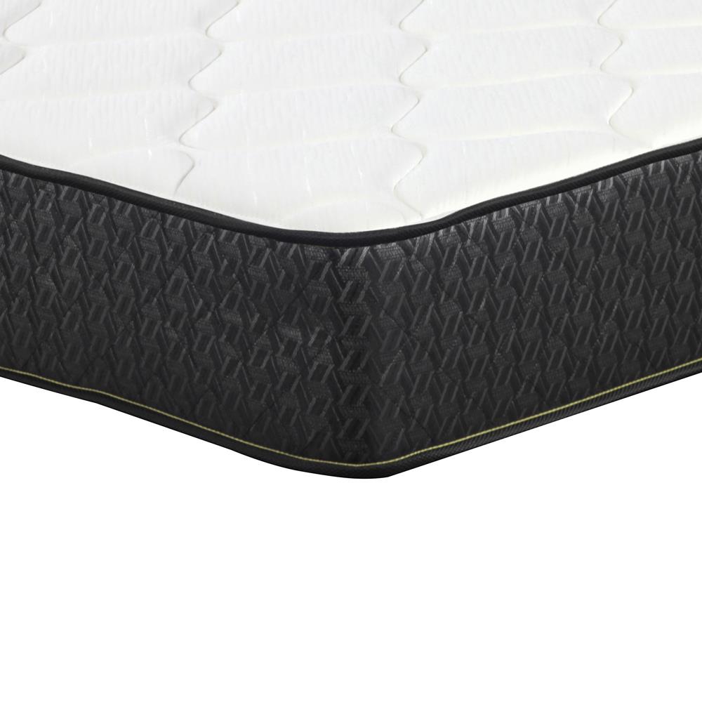 Santa Barbara - Santa Barbara  Twin Mattress White and Charcoal
