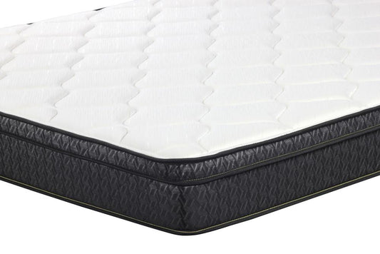 Evie - Evie 9.25" California King Mattress White and Black