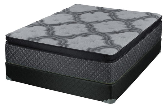 Jayden - Jayden 15.5" Eastern King Mattress Grey and Black