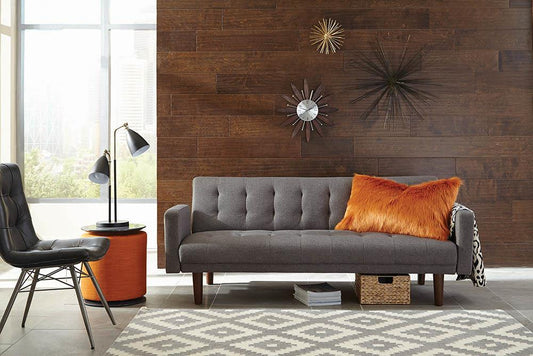 Sommer - Sommer Tufted Sofa Bed Grey