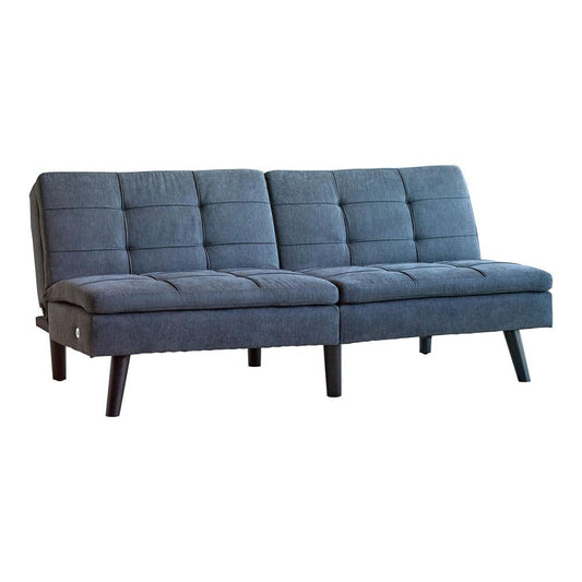 Greeley - Greeley Foldable Split Back Sofa Bed Grey