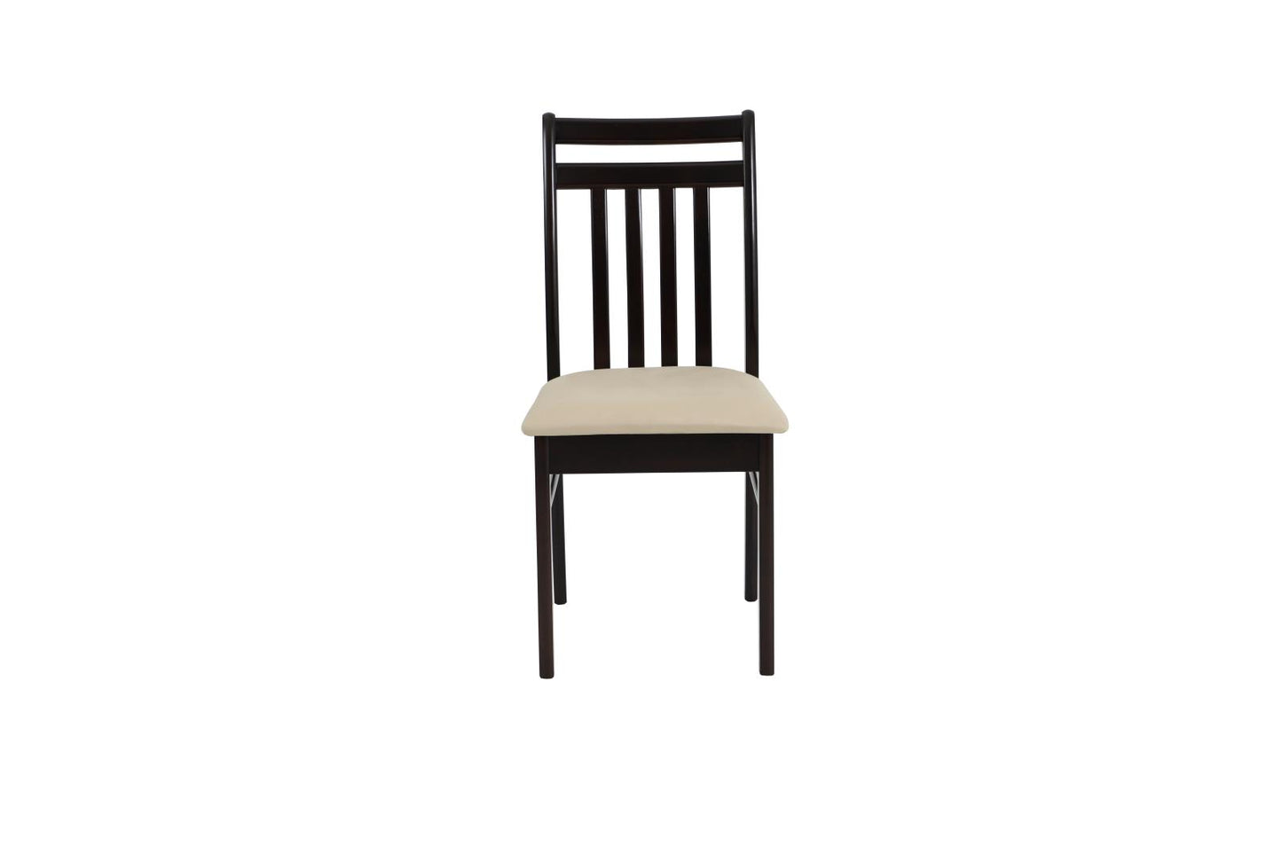 Phoenix - Phoenix Slat Back Chair Light Brown and Cappuccino