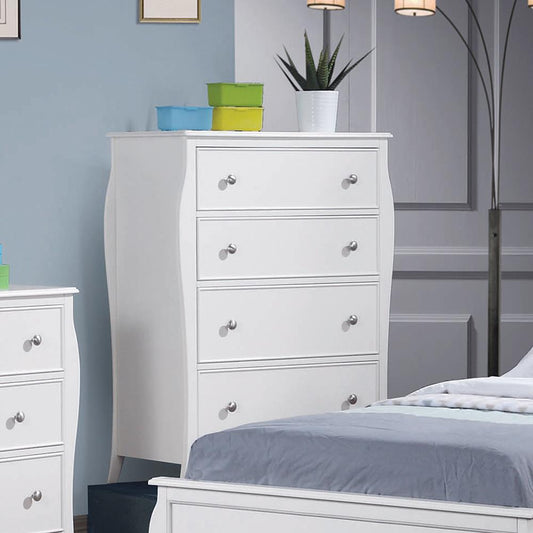 Dominique - Dominique 4-drawer Chest White