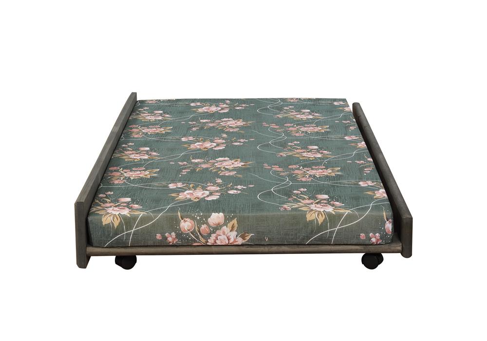 Wrangle Hill - Wrangle Hill Trundle with Bunkie Mattress Gun Smoke