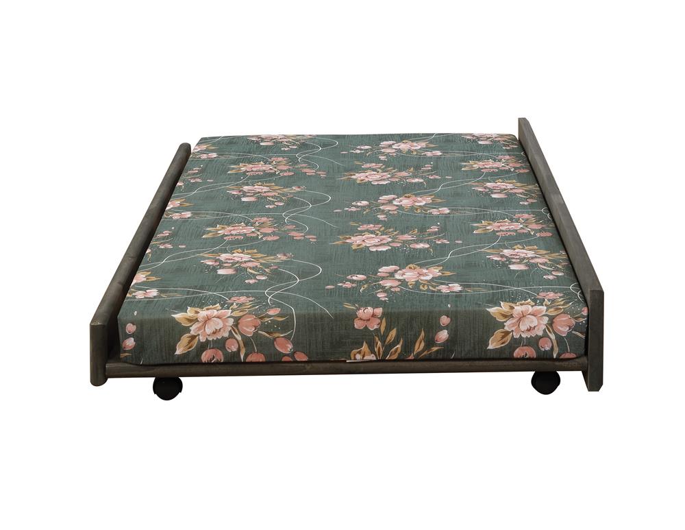 Wrangle Hill - Wrangle Hill Trundle with Bunkie Mattress Gun Smoke