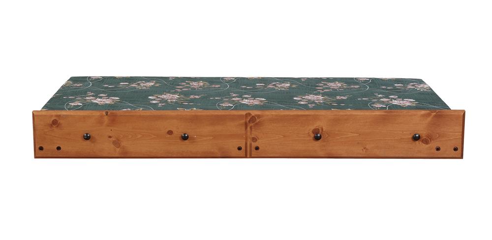 Wrangle Hill - Wrangle Hill Trundle with Bunkie Mattress Amber Wash