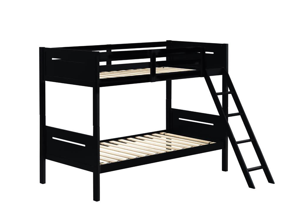 Littleton - Littleton Littleton Twin/Twin Bunk Bed Black